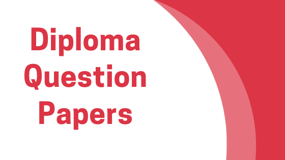 sgbau- Diploma previous year question papers
